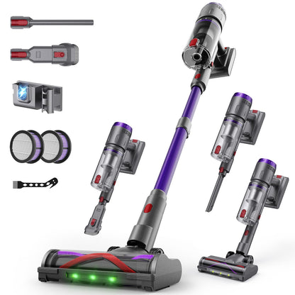 Aspirapolvere Senza Fili, 600W/58000Pa